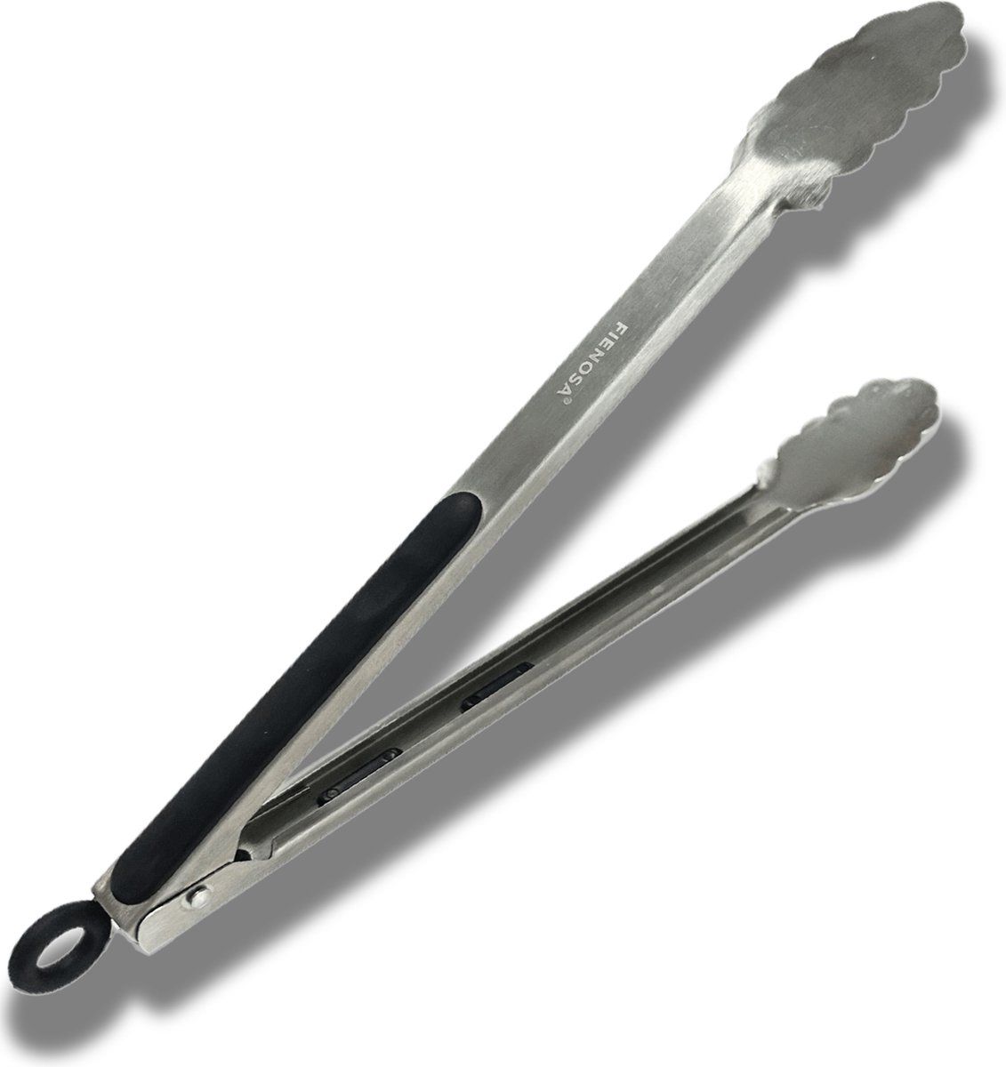 BBQ tang van RVS met siliconen grip voor barbecue