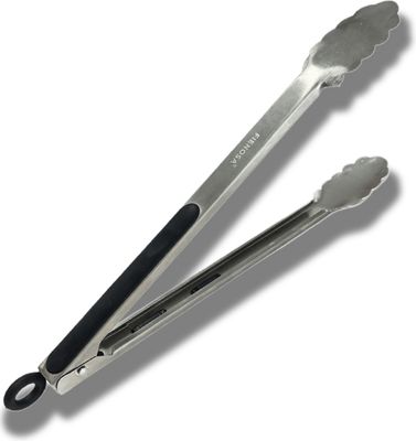 BBQ tang van RVS met siliconen grip voor barbecue