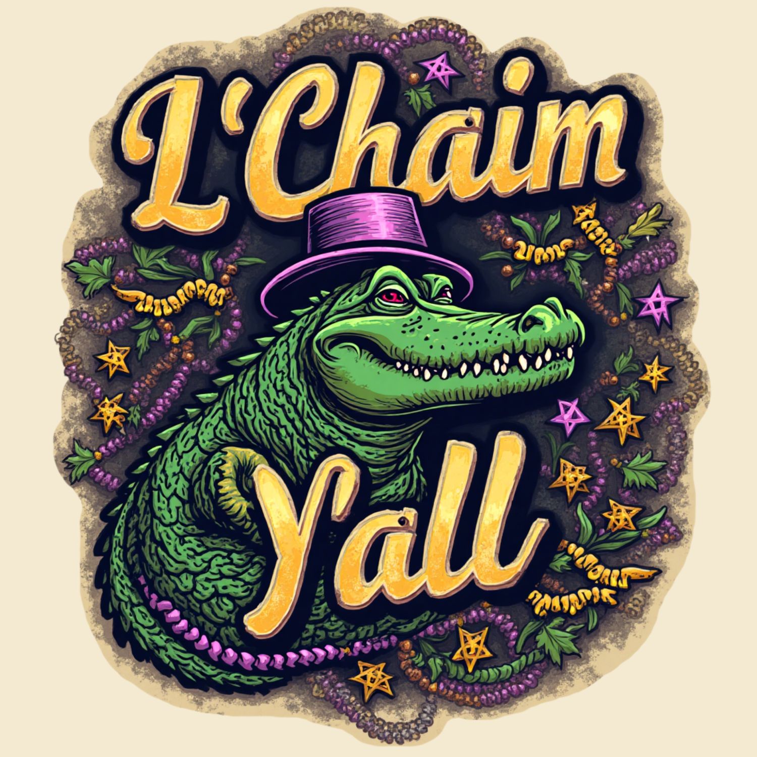 L’Chaim Y’all – Gator Beads