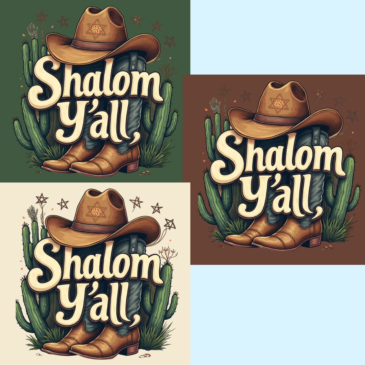 Shalom Y'all - Cowboy