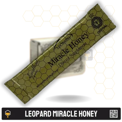 Leopard Miracle Honey 1 sachet – Instant male enhancement honey sachet for erection and power