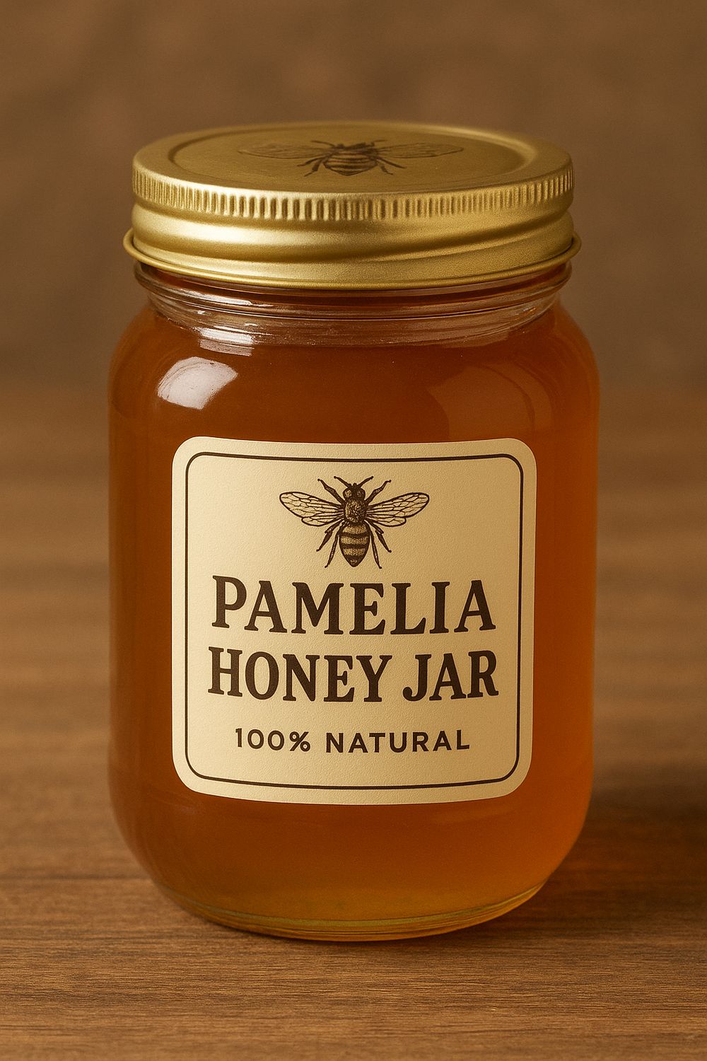 Pamelia Honey Jar 1000g