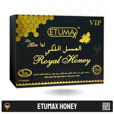 Etumax Royal Honey 12 sachets – Trusted male enhancement honey for stamina, energy, and libido