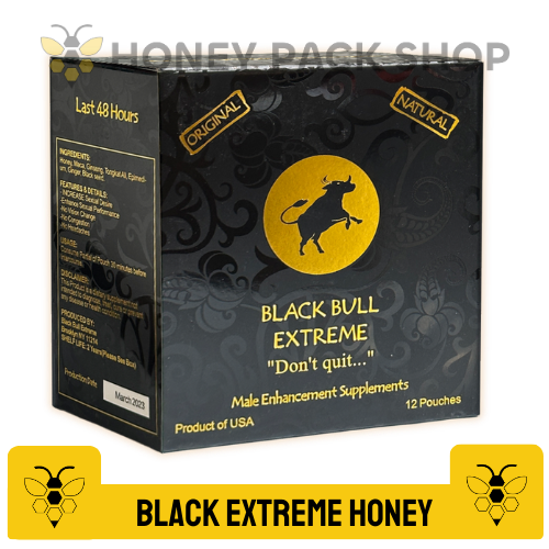 Black Bull Honey (Pack of 12)