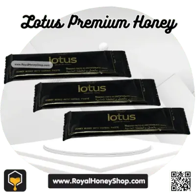 Lotus Premium Honey 3 sachets – Herbal energy honey for men’s libido and sexual confidence