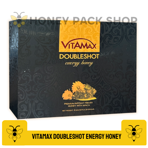 Vitamax Doubleshot Energy Honey (Pack of 10)