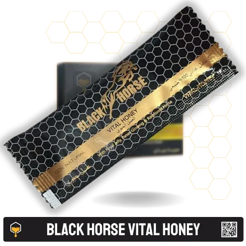Black Horse Vital Honey 1 sachet – Male enhancement honey sachet for erectile support and vigor