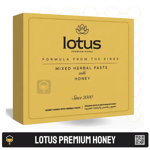 Lotus Premium Honey 12 sachets – Premium male enhancement honey for energy, stamina, and performance