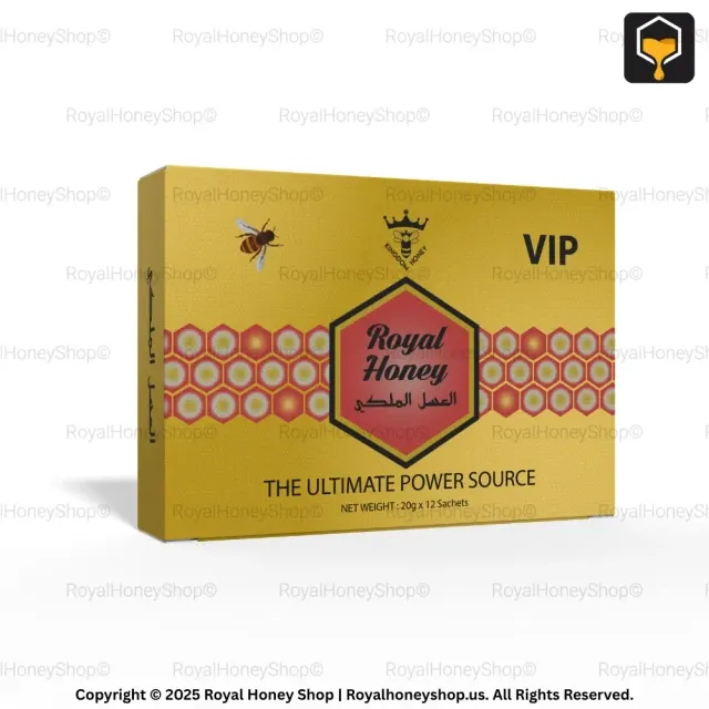 Royal Honey Men’s Vitality Honey – 12 Sachets Pack