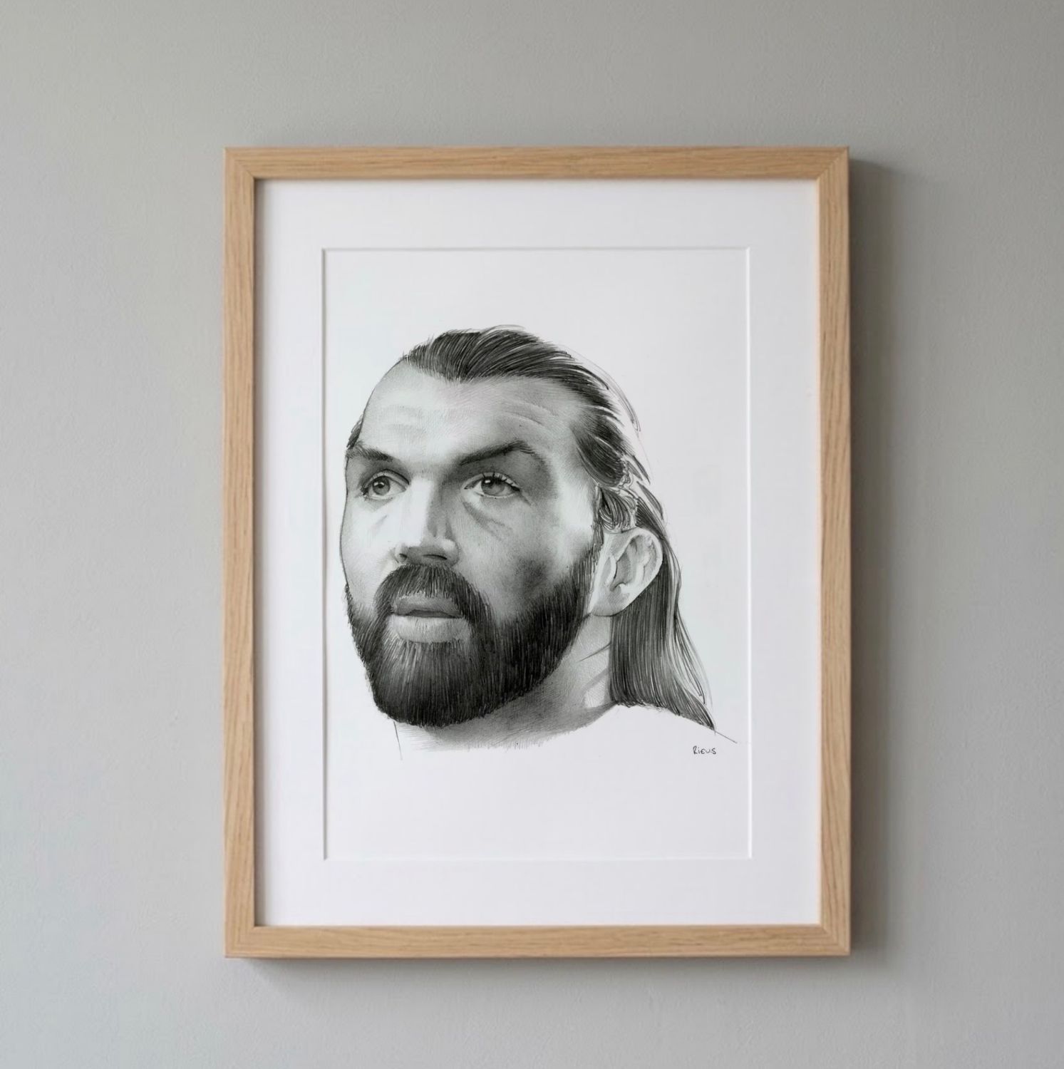 Portrait hyper réaliste au crayon - 75€