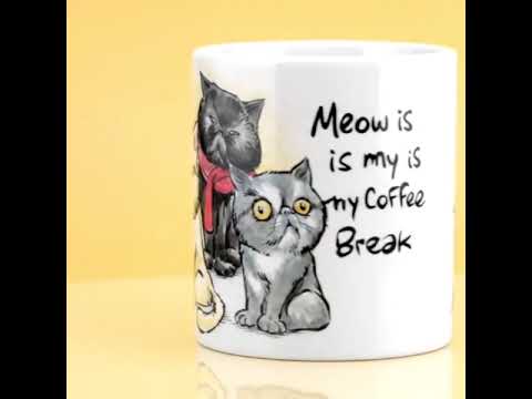 Mug Personnalisé Caricature Dessinée à la Main | 36 € 6 Mug Personnalisé avec Caricature d'après Photo - couleurs — visuel 6