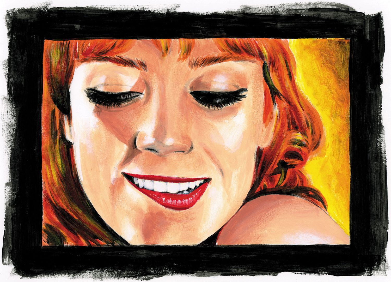 Peinture sur Toile Personnalisée d'après Photo - Tableau Portrait