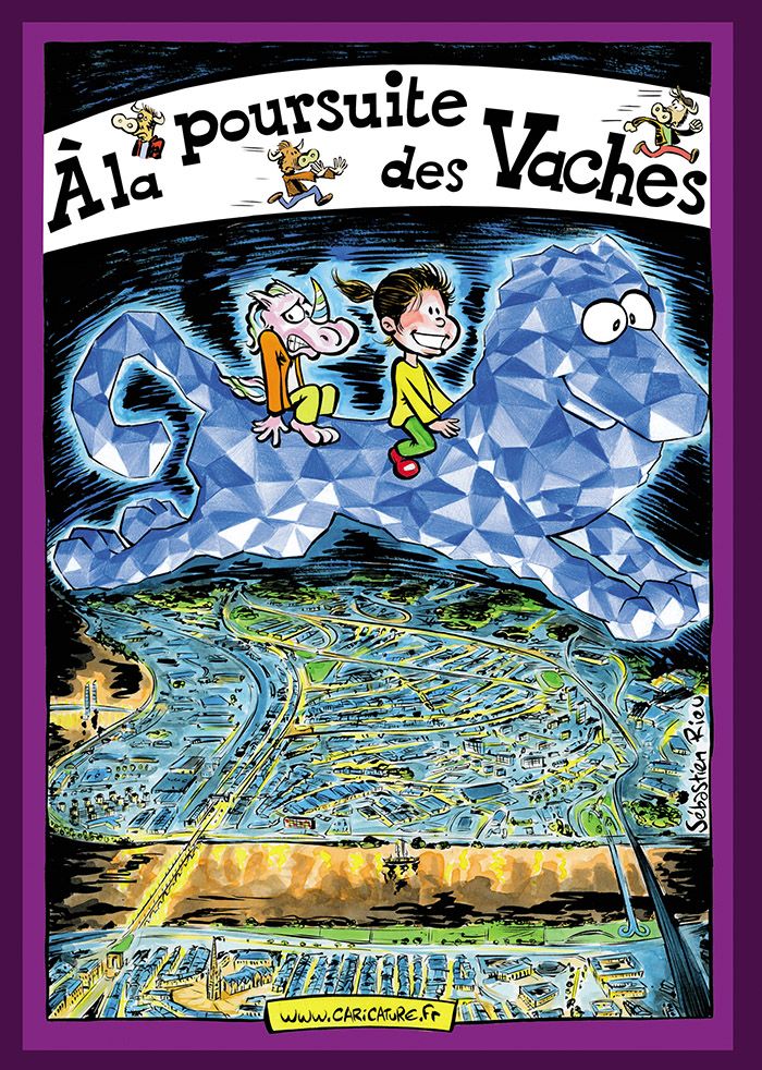 À LA POURSUITE DES VACHES - 15€ - Port offert