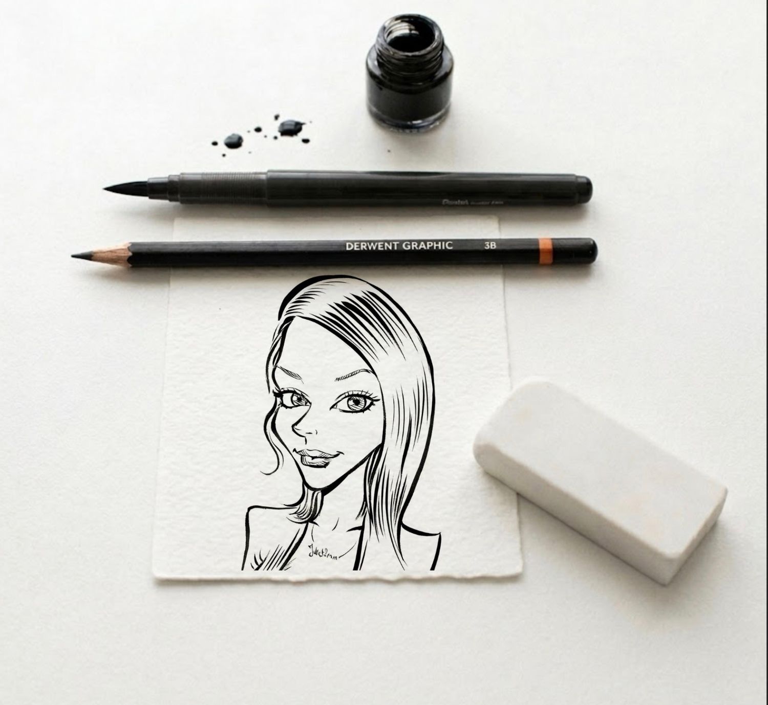 Animation Caricaturiste Événementiel (acompte de réservation)