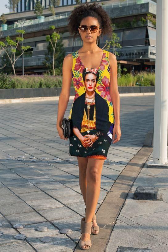 Frida-tropical1180592-prints Sublimation Cut &amp; Sew Dress