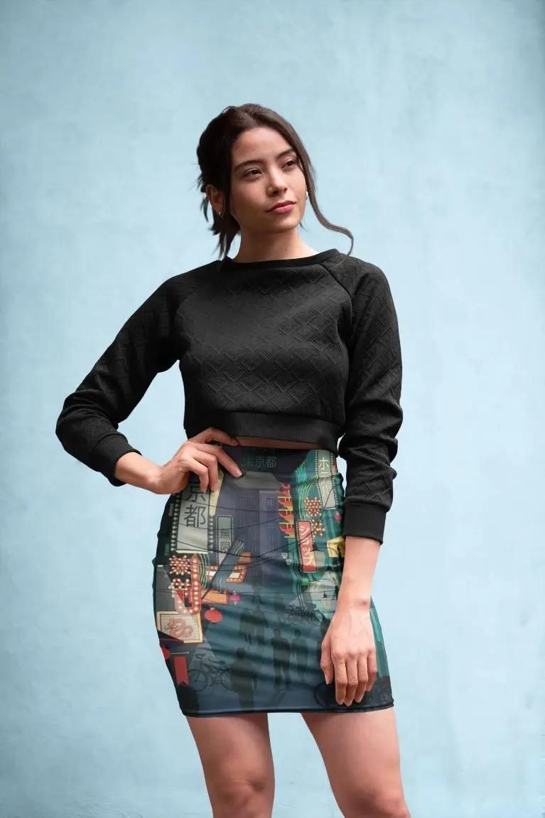  (Tokyo) Pencil Skirt