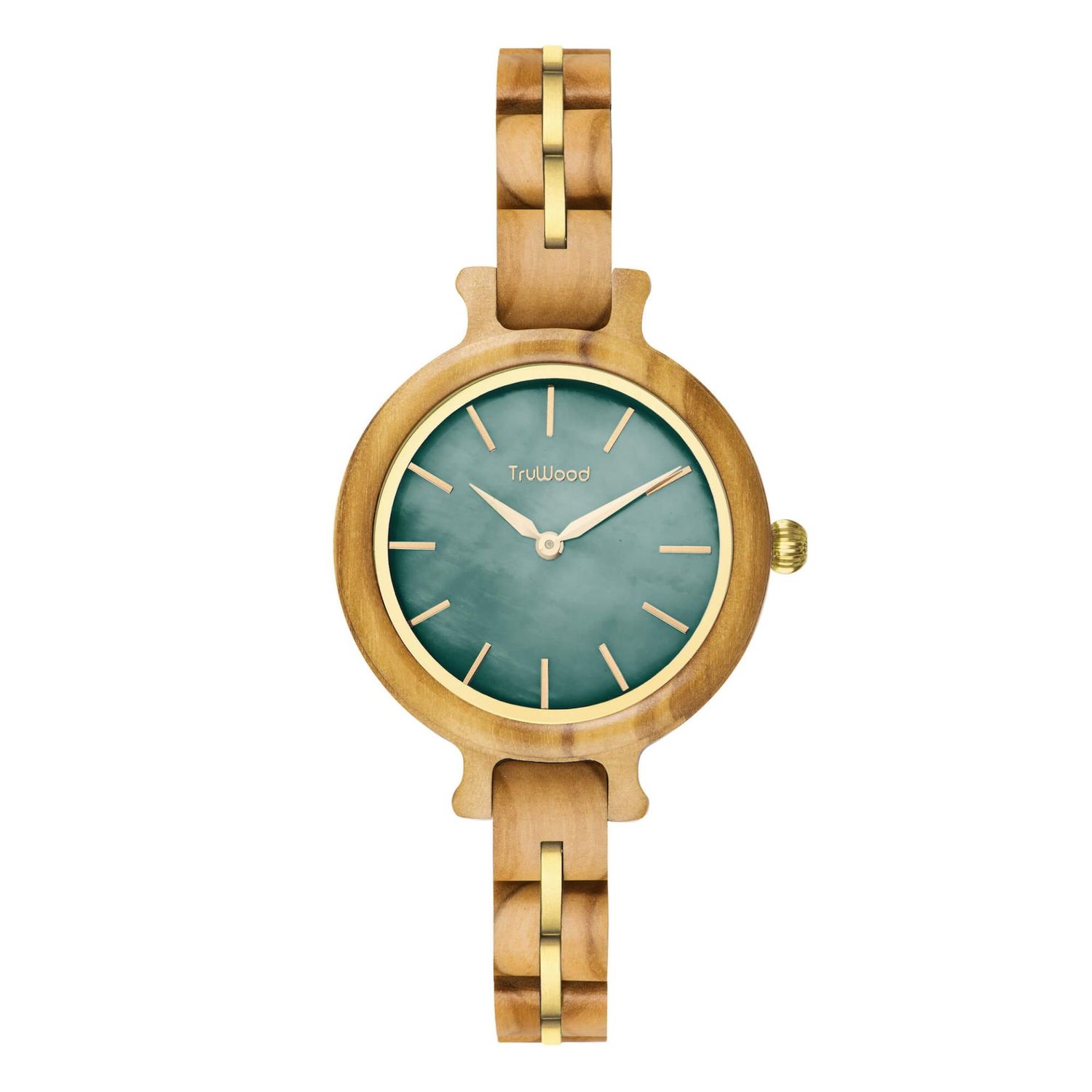 Jade, Color: 100% Natural Olive Wood