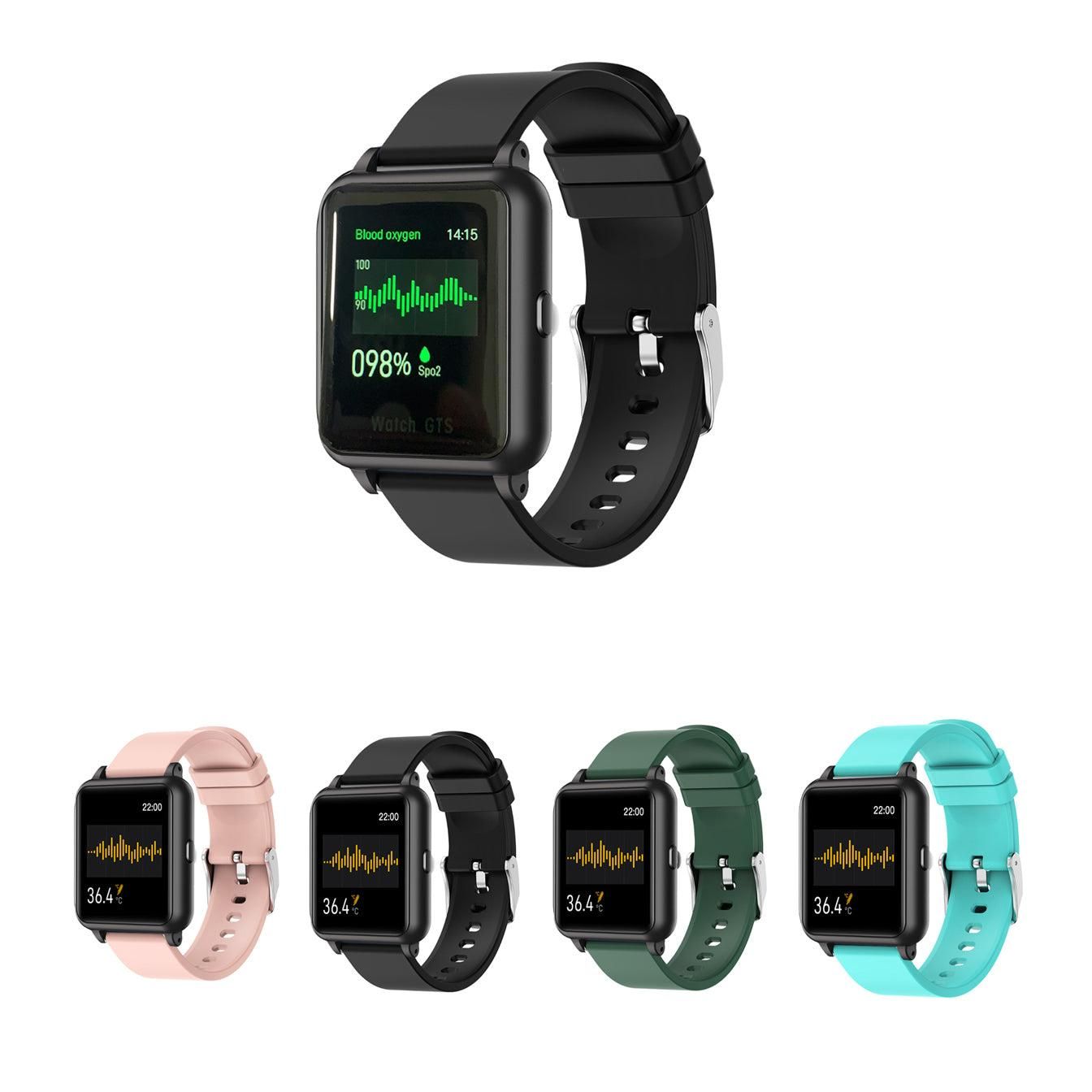 OXITEMP Smart Watch With Live Oximeter, Thermometer And Pulse Monitor With