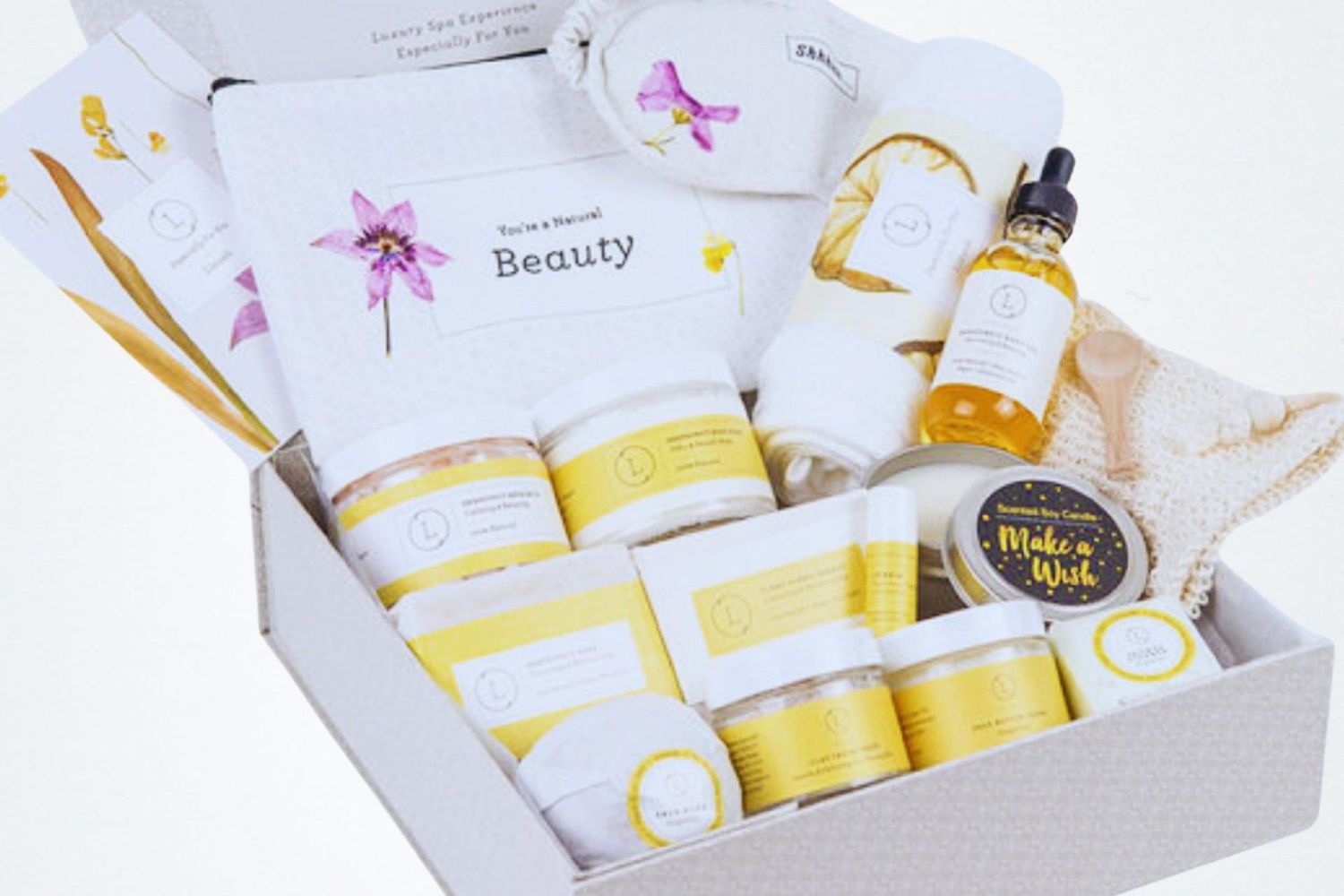 Cheer up Citrus Sunshine Gift Basket, Natural Care Package, Recovery Gift, New