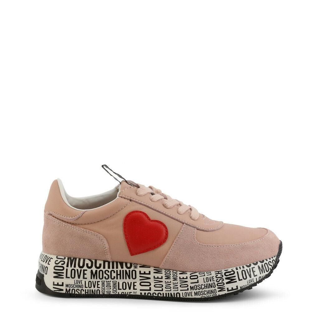 Pink Heart Sneakers, Size: 11