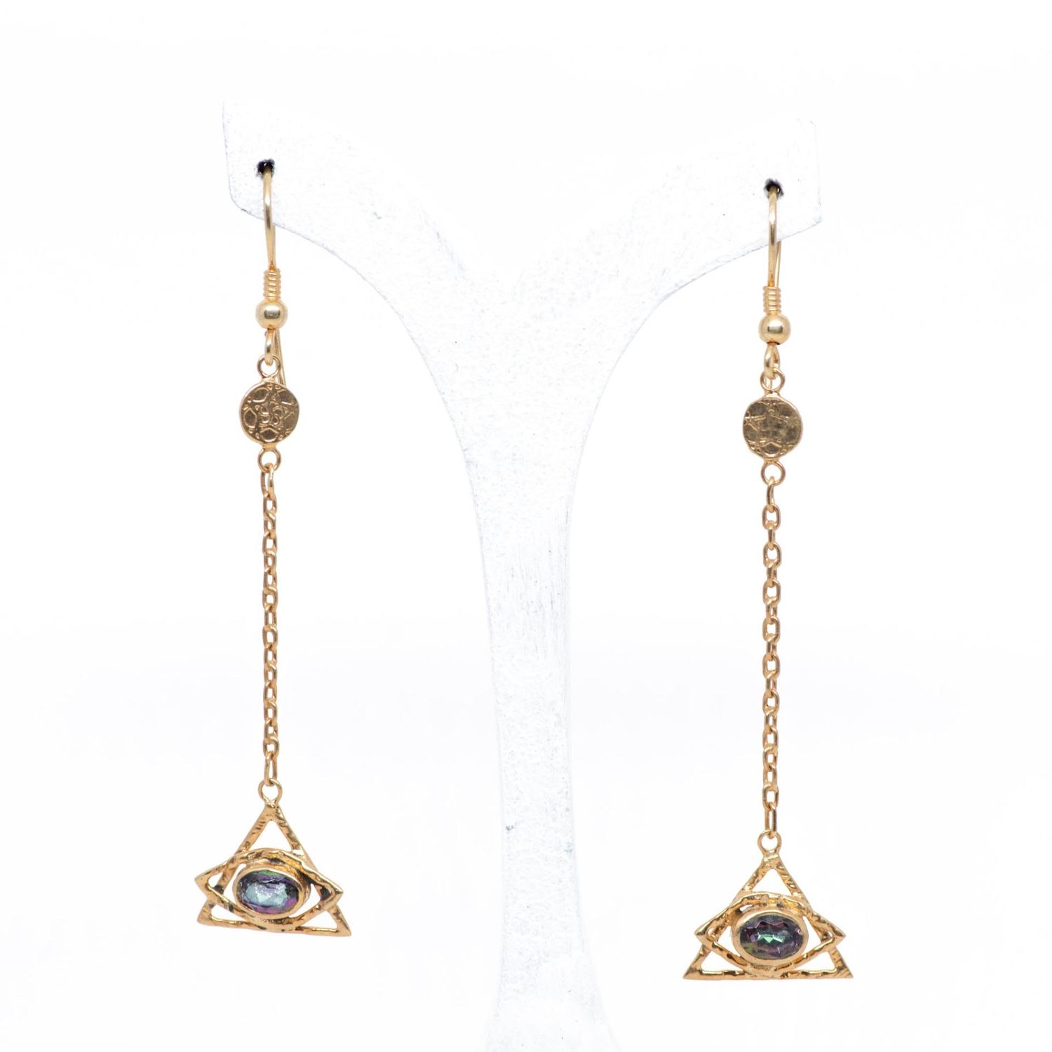 The CHI Earrings, Color: Gold