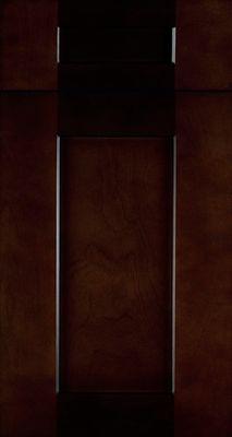 Shaker Espresso - Sample Door