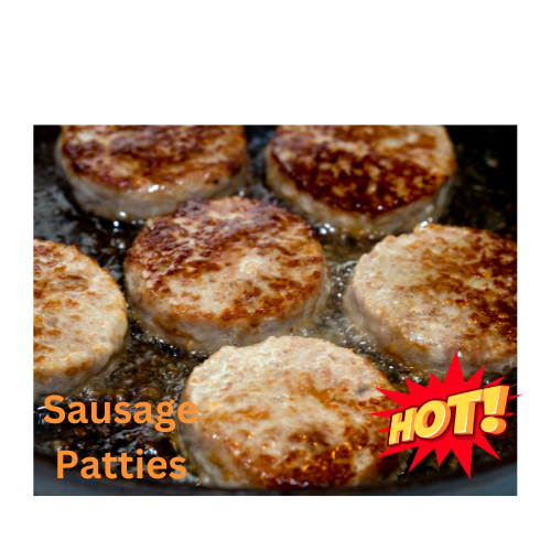 Pork Sausage Patties - Hot