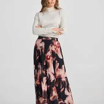 Brave & True Pleated Skirt BT24507