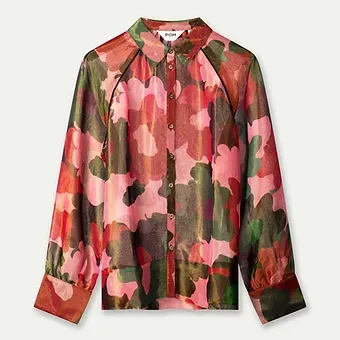 POM Amsterdam Blouse Abstract Shimmer SP9292