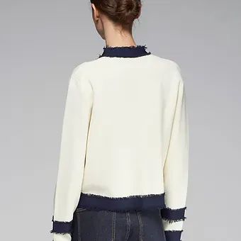 Vilagallo - Cardigan/ jacket - Bicolor Knitwear