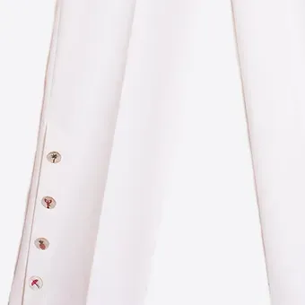 Vilagallo - Trousers - White Patterned