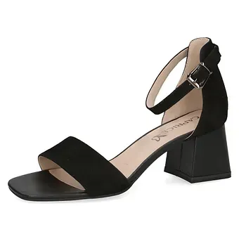 Caprice - Black Comb - Heeled Sandal