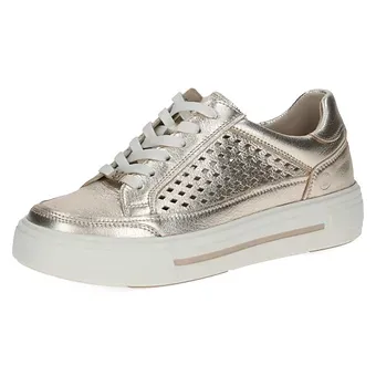 Caprice - Metal Effect in Gold or silver - Trainer