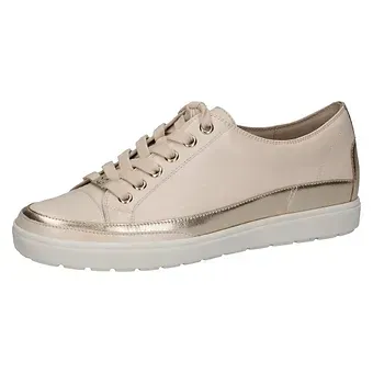 Caprice - Cream Comb - Leather Trainers
