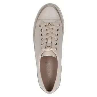 Caprice - Cream Comb - Leather Trainers