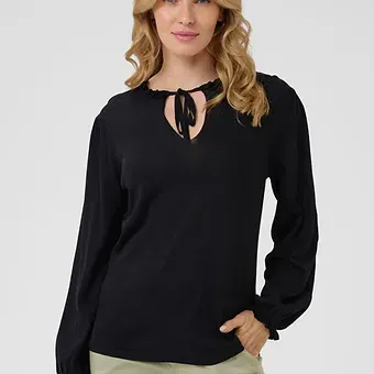 Cream - CRMaro Knit Pullover - Pitch Black