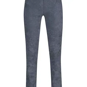 Robell -  Rose Faux Suede slimlegTrousers