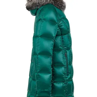 Fransden - Long Fur Trimmed Coat