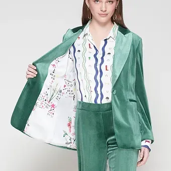 Vilagallo Velvet Jacket 32638 Vilagallo Velvet Jacket 32638