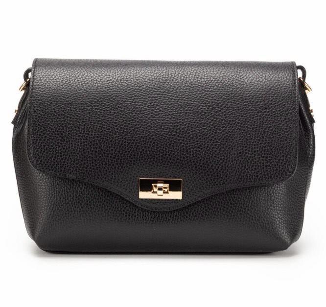 Elie Beaumont Twist Leather- Large - Black