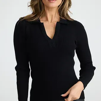 Brave and True Miami Long Sleeve Blouse BT250431