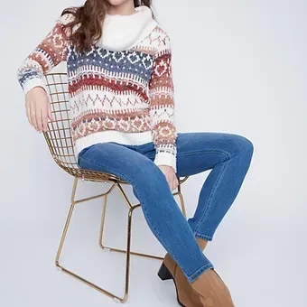 Coco Y Club Knitted Sweater 2523091