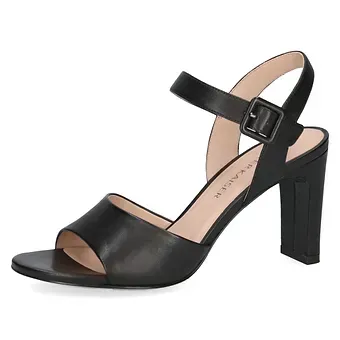 Caprice - Black Nappa - Slingback High-Heels