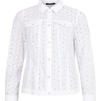 Robell - Happy Jacket - Floral broderie design with embroidered back