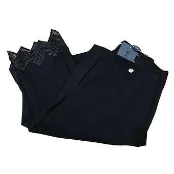 Robell - Trousers - Marie 7/8th length with lace detailing