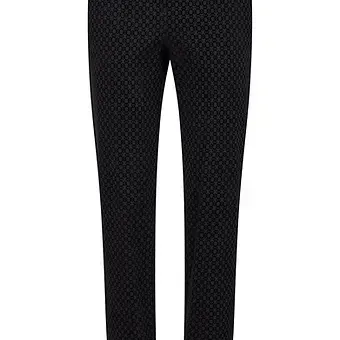 Robell - Mimi velvet  52499  chevron weave patterned trousers