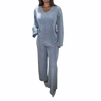 Gomaye - Knitted Jumper and Trouser suit