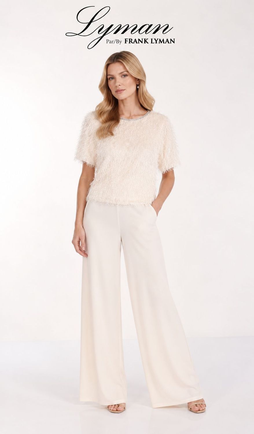 Frank Lyman fringed Knit Top 259739