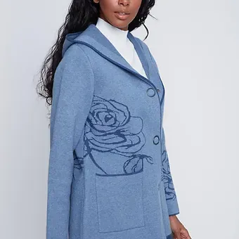 Coco Y Club Knitted Coatigan 2523009 Coco Y Club Knitted Coatigan 2523009