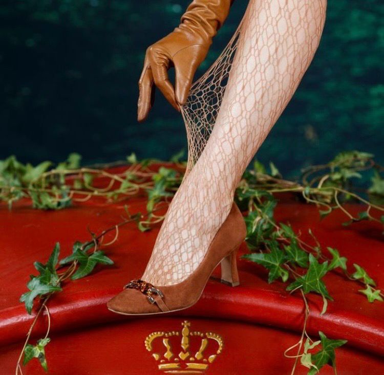 Caprice Tan Suede Leather Court Shoes